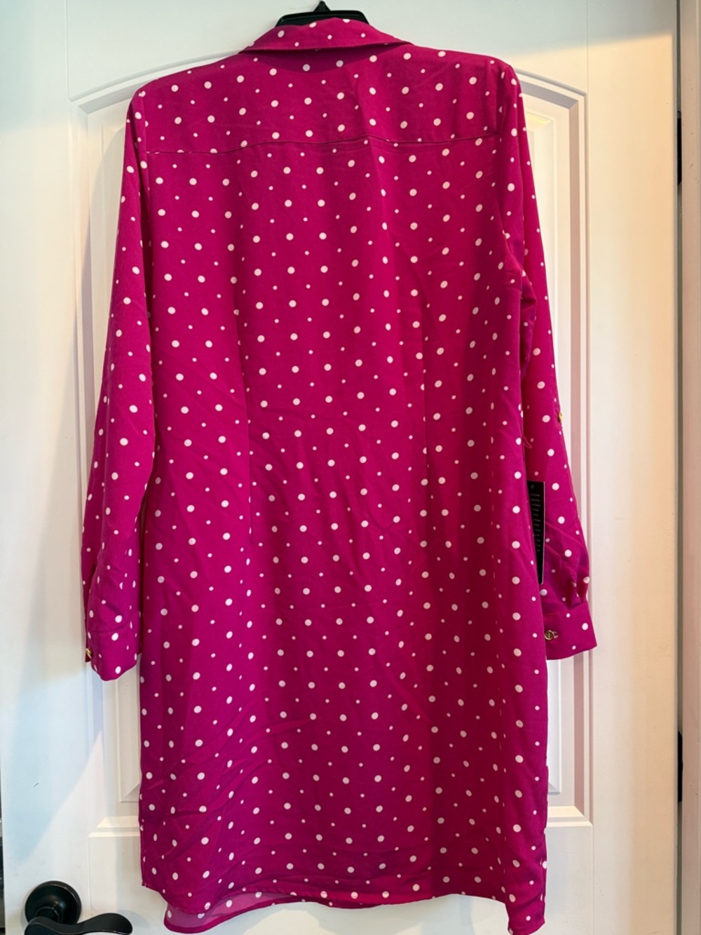 NWT The Limited Ashton Polka Dot Shirt Dress - Picture 2 of 7